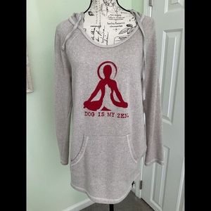 Dog is Good hooded sweatshirt